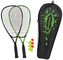 SCHILDKRÖT Set de speed badminton, noir / vert