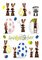 HERMA Stickers de Pâques CLASSIC "Fête des lapins"