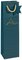 sigel Sac pour bouteille "Christmas tree petrol", grand