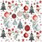 PAPSTAR Serviette à motif de Noël "Cold Winter"