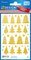AVERY Zweckform ZDesign Stickers de Nöel "Arbres de Noël"
