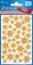 AVERY Zweckform ZDesign Stickers de Noël "étoiles", or