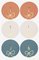 folia Stickers pour calendrier de l'Avent "ROUND BOWS"