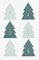folia Stickers pour calendrier de l'Avent "CHRISTMAS TREE"