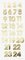 folia Stickers pour calendrier de l'Avent "NUMBERS GOLD"