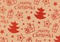 SUSY CARD Papier cadeau de Noël "Xmas Elements"