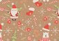 SUSY CARD Papier cadeau de Noël "Crazy Christmas"