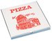 STARPAK Carton à pizza, carré, 300 x 300 x 30 mm
