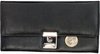 Alassio Portefeuille de serveur, en cuir nappa, noir