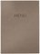 sigel Chemise pour menu "MENU", A5, beige