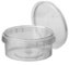 STARPAK Barquette d'emballage, rond, 300 ml, transparent