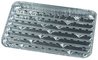 STARPAK Plateau pour grillades en aluminium, rectangulaire