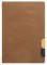 Securit Protège-menus "Nature Collection", A4, marron
