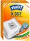 swirl Sac d'aspirateur X 351, avec filtre MicroporPlus
