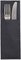 STARPAK Serviette pochette "DAILY Collection", noir