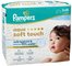 Pampers Lingette humide aqua soft touch, pack de 3
