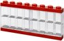 LEGO Vitrine pour figurines DISPLAY CASE 16, rouge