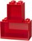 LEGO Set d'étagères en forme de brique BRICK SHELF, rouge