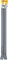 KLEIBER Fermeture zip, plastique, longueur: 220 mm, gris