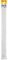 KLEIBER Fermeture zip, plastique, longueur: 300 mm, blanc