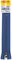 KLEIBER Fermeture à zip, métal, longueur: 140 mm, bleu jeans