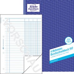 AVERY Zweckform Formularbuch "2-Kolonnen-Durchschreibbuch"