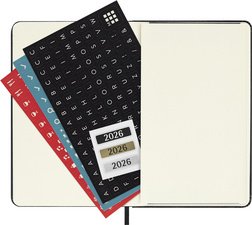 MOLESKINE Agenda de poche 2026, journalier, P/A6, bleu