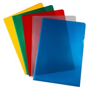 proOFFICE Pochette transparente, A4, PP, granuleux, vert