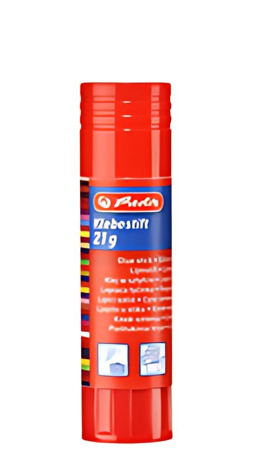 herlitz Bâton de colle, 21 g, sans solvant, incolore