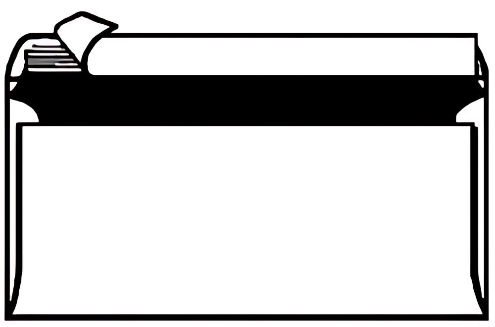 herlitz Envellope C6, sans fenêtre, blanc