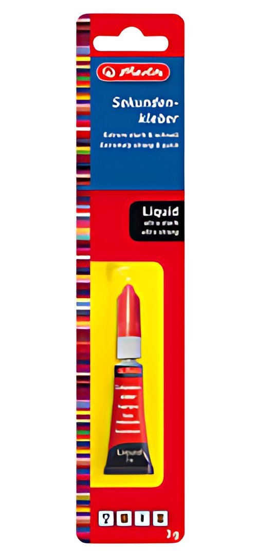 herlitz Colle instantanée, 3 g, dans un tube en métal