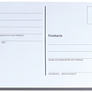 herlitz Cartes postales, format A6, 170 g/m2, blanc