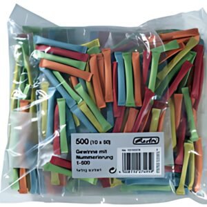 herlitz Billets gagnants, numérotés de 1-500, couleurs