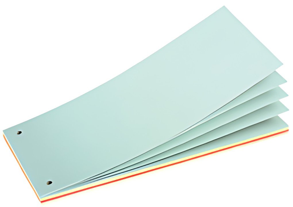 herlitz Bloc d'intercalaires, pour format A4, couleurs