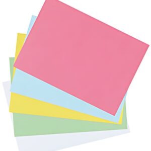 herlitz Fiches bristol, A6, uni, jaune