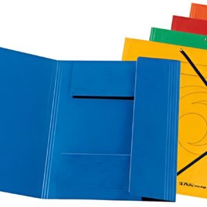 herlitz Chemise à élastiques easyorga, A4, bleu