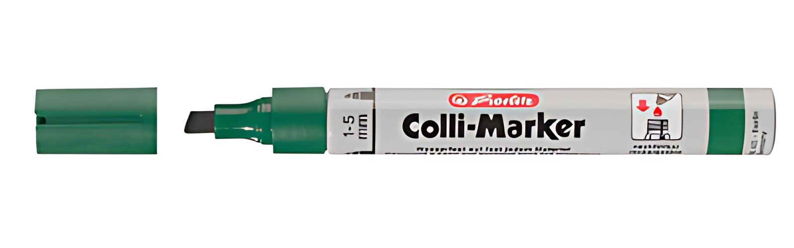 herlitz Marqueur permanent "Collimarker", pointe biseautée