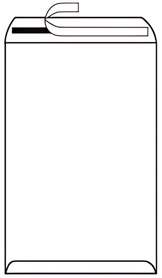 herlitz Enveloppe d'expédition, B4, auto-adhésive, marron