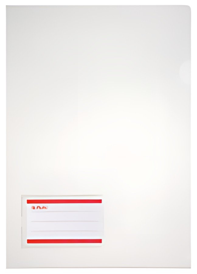 herlitz Pochette Transparente, porte-étiquette, A4