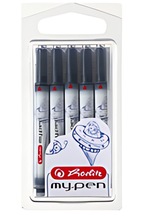 herlitz Cartouches d'encre longues "my.pen", bleu