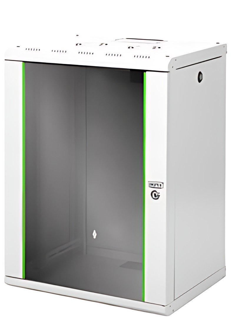DIGITUS Coffret mural 19" Unique Line, 16 U, gris clair