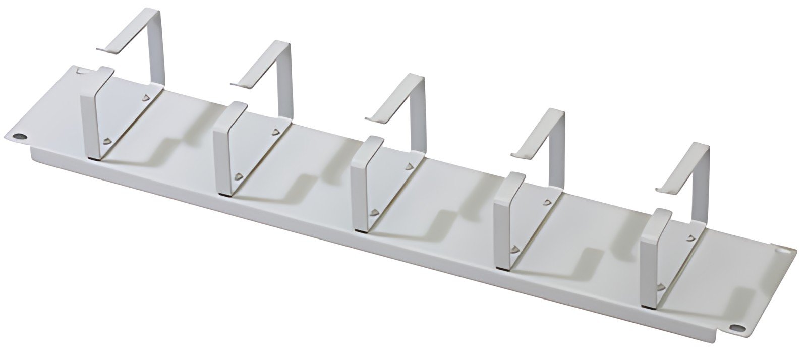 DIGITUS panneau guide-câble 19", 2 U, 5 étriers guide-câble