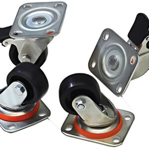 DIGITUS Jeu de roulettes pour baies réseau et serveur