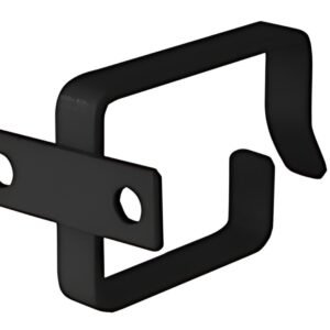 DIGITUS Etrier de câble en tôle d'acier, 44 x 100 mm, gris