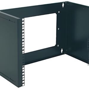 DIGITUS support mural 19" universel, 4 U, (RAL 9005), noir
