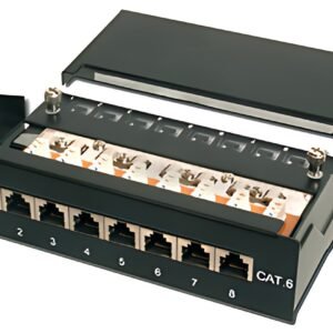 DIGITUS panneau de brassage bureau cat.6, Classe E, blindé,