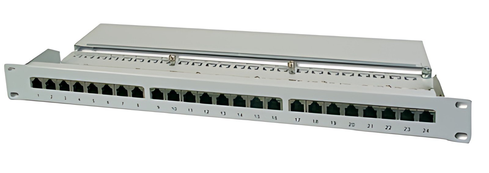DIGITUS Panneau de brassage 19" Cat.5e, 16 x ports RJ45, 1 U