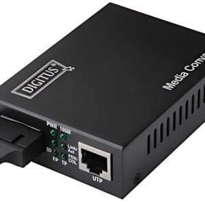 DIGITUS convertisseur média Fast Ethernet, SC/RJ45,multimode