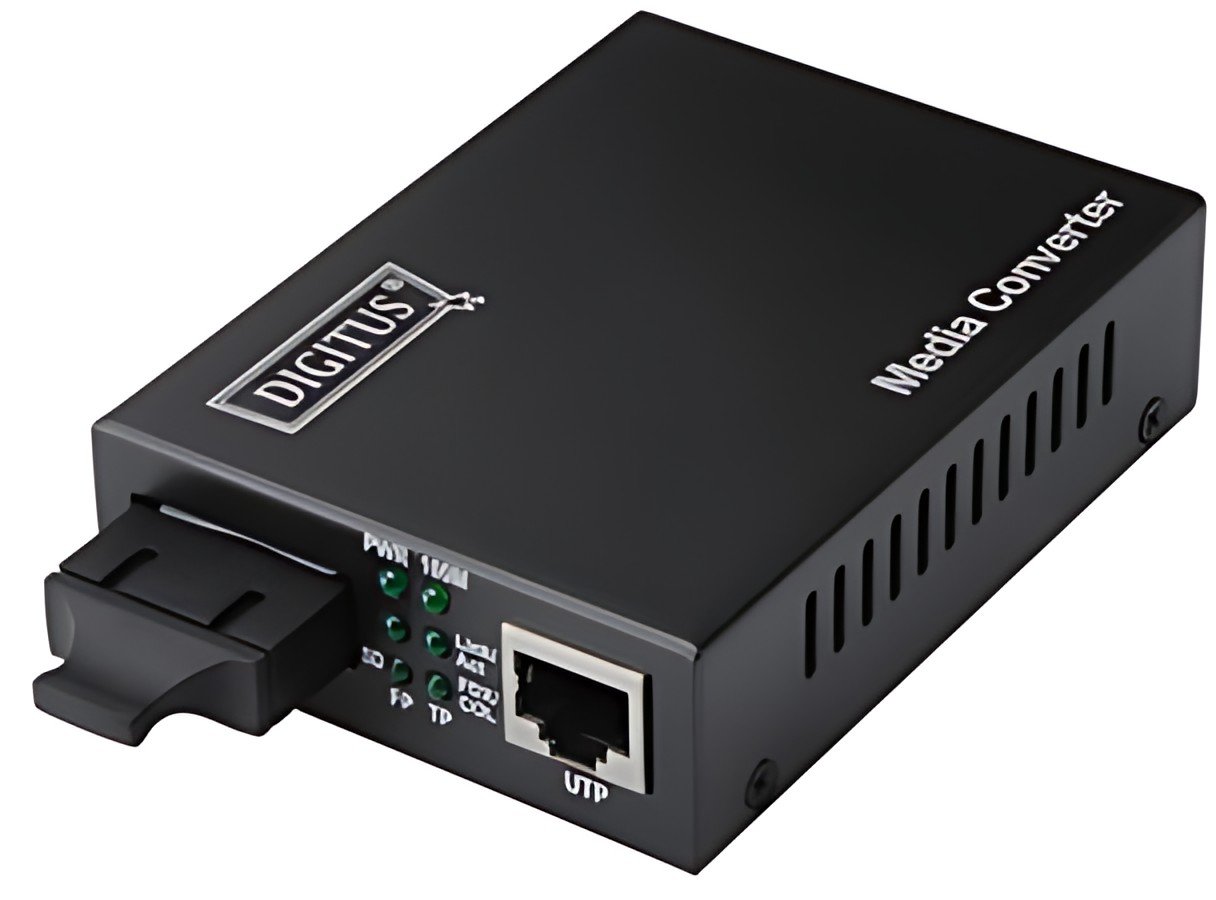 DIGITUS convertisseur média Fast Ethernet, SC/RJ45,multimode
