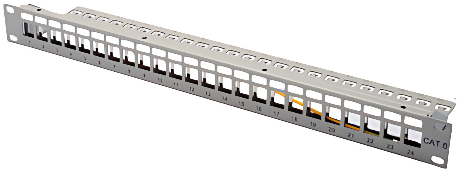 DIGITUS panneau de brassage modulaire 19" cat.6, 24 ports
